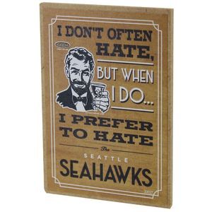 I Don't Often Hate (Anti-Seahawks) Refrigerator Magnet